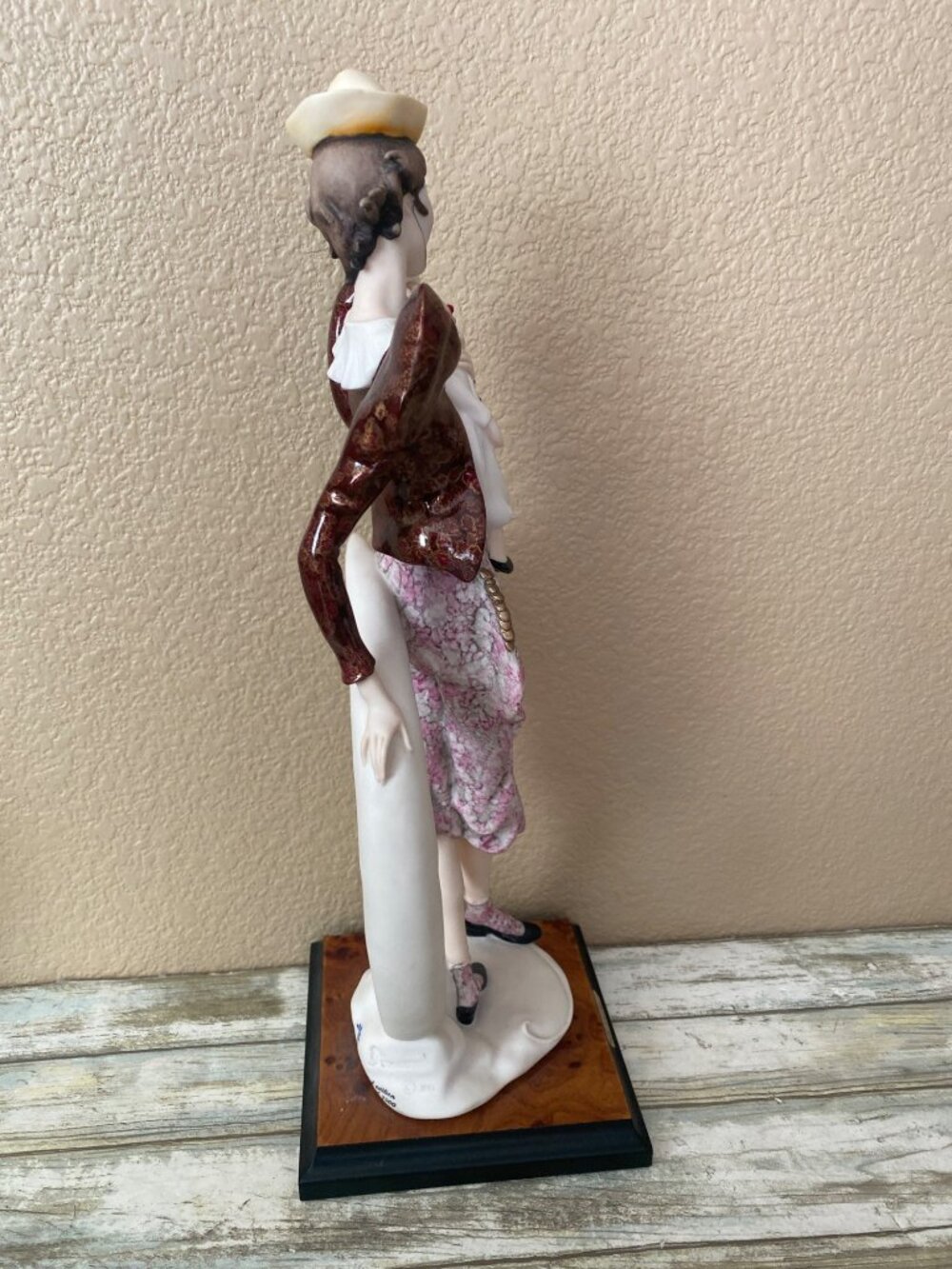 199s Giuseppe Armani Ltd Ed Lady Clown w/Puppet Capodimonte Figure 743C - No Box - Picture 5 of 16